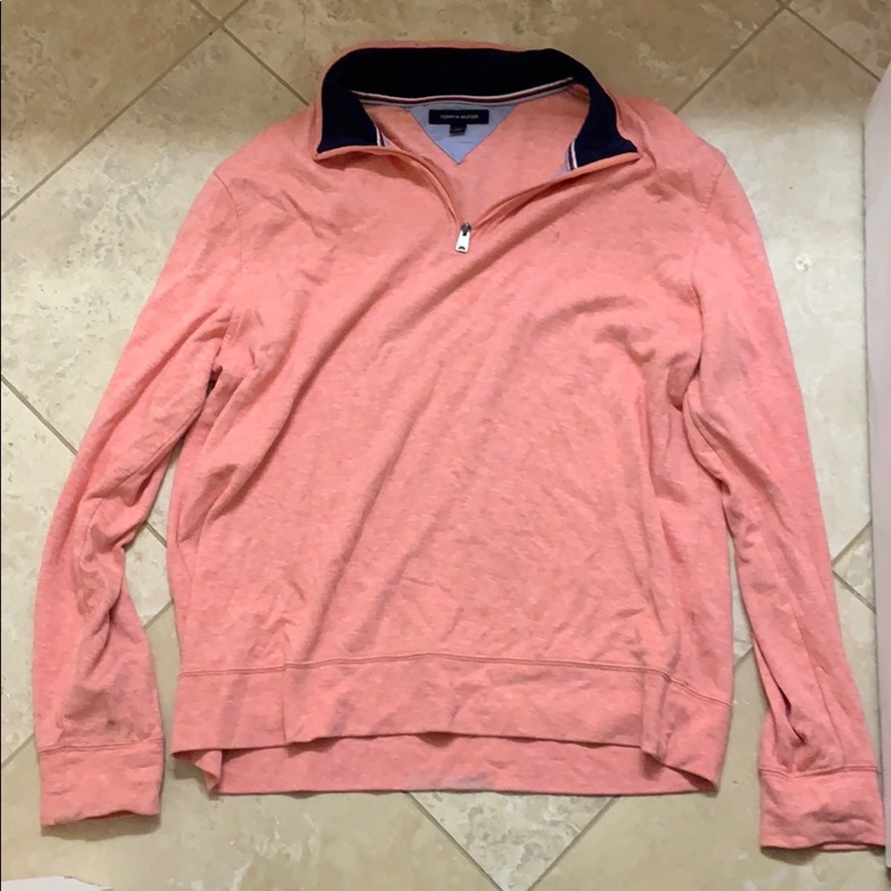Tommy Hilfiger Sweat Shirt Peach Men’s Large